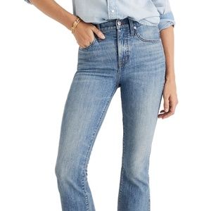Madewell Cali Demi Boot Jeans (Barlow)